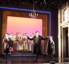 Members of  the Berkshire Theater Festival's cast  of Amadeus