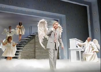 Mary Birdsong, Brooks Ashmanskas, Nicole Parker, Martin Short and Marc Shaiman