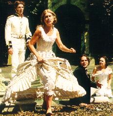 Demetrius, Helena, Lysander, Hermia