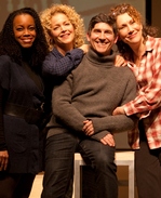 April Yvette Thompson, Amy Irving, James Lecesne and Randy Graff