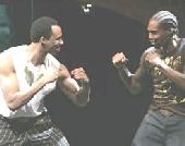 Jamyl Dobson and Benton Greene in The Seven