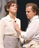 Amanda Plummer as Alma and Kevin Anderson as John Buchanan Jr.